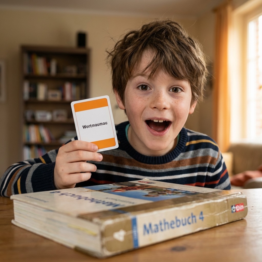 Kontrast: Frustriertes Kind mit Buch vs. fröhliches Kind beim Spielen